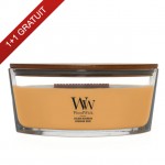 Lumanare Parfumata Ellipse Golden Bourbon, WoodWick® Lumanare Parfumata Ellipse Golden Bourbon, WoodWick®